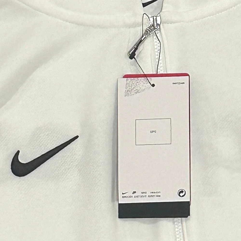 Nike Ohio State Buckeyes Hoodie Womens XL White New With Tags Snag Colorblock